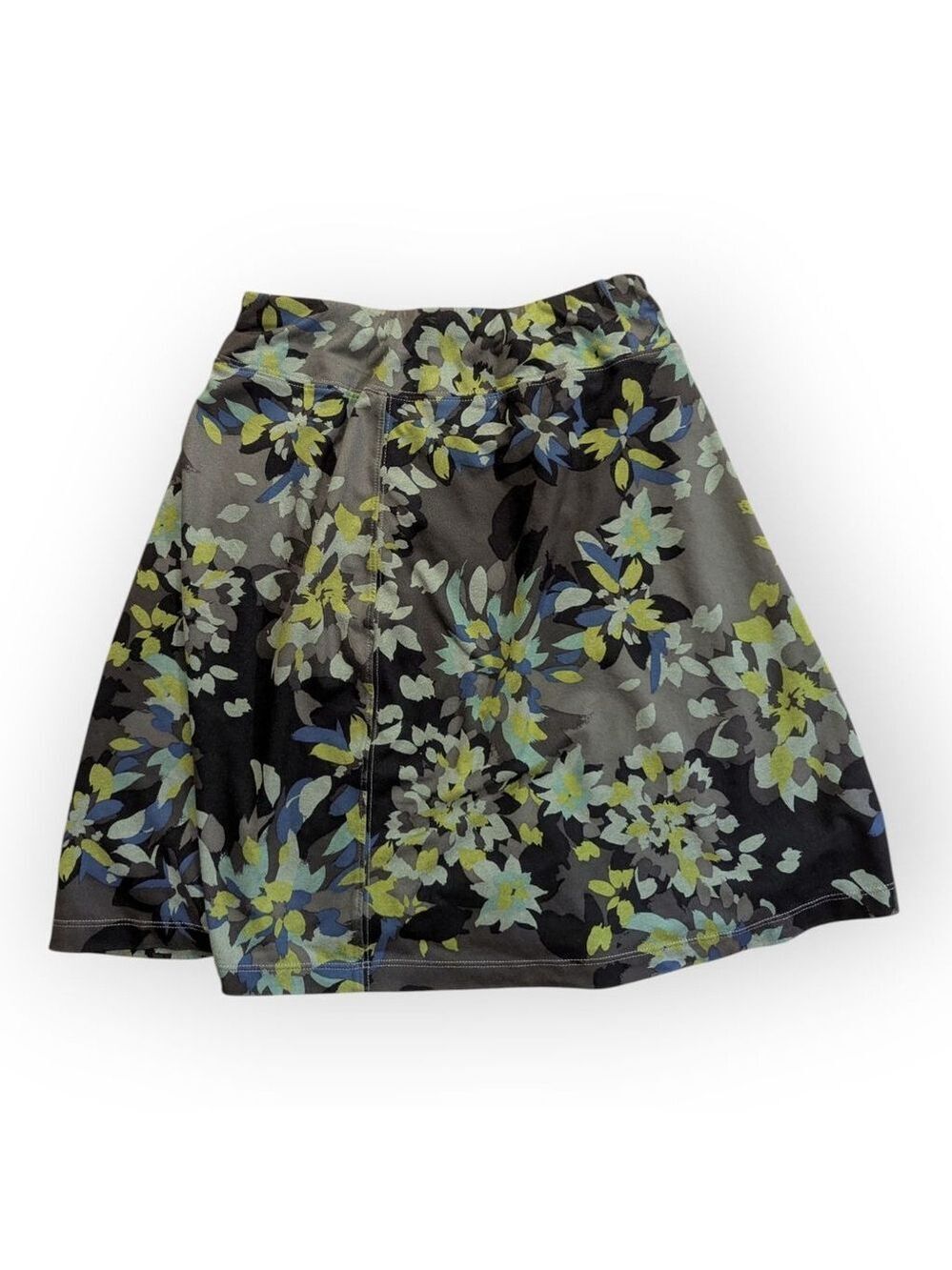 REI Gray Floral Print Skirt Extra Extra Small